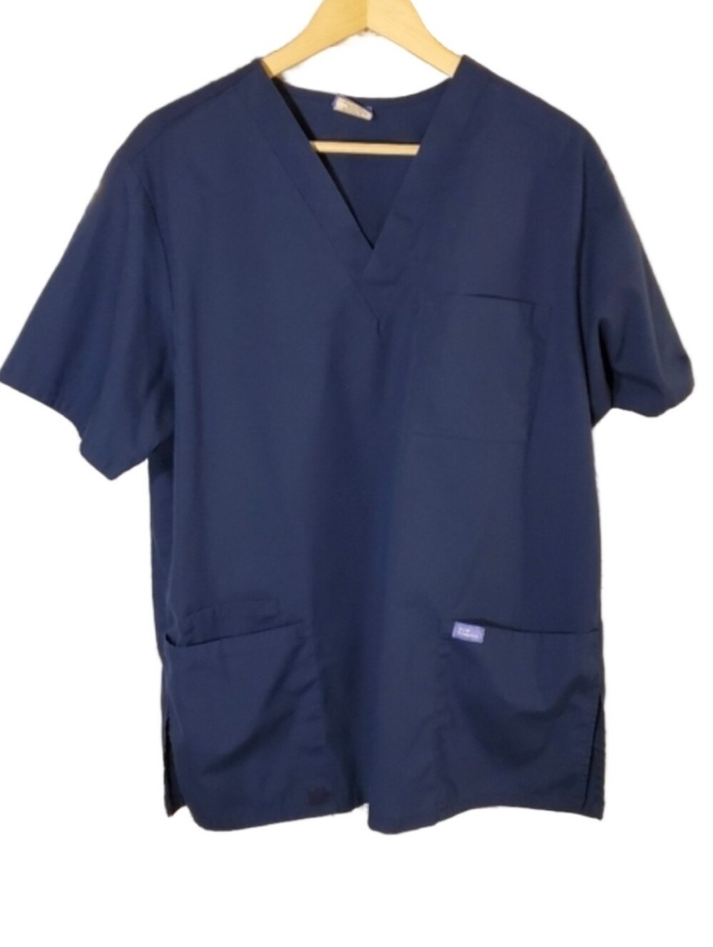 Scrub Solutions navy scrub‎ top